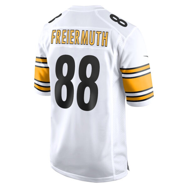 Pat Freiermuth 88 Pittsburgh Steelers Men Game Jersey - White