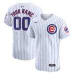Chicago Cubs  Home Elite Custom Jersey - White