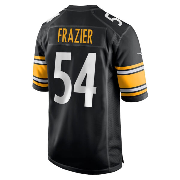 Zach Frazier 54 Pittsburgh Steelers Game Men Jersey - Black