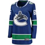 Ilya Mikheyev Vancouver Canucks Fanatics Women's Home Breakaway Player Jersey - Blue