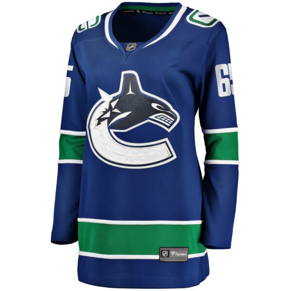 Ilya Mikheyev Vancouver Canucks Fanatics Women's Home Breakaway Player Jersey - Blue