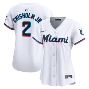 Jazz Chisholm Jr. Miami Marlins  Women's Home Limited Player Jersey - White