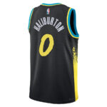 Tyrese Haliburton 0 Indiana Pacers 2023/24 City Edition Swingman Jersey - Black