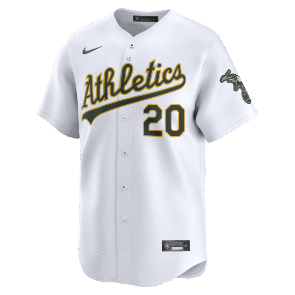 Zack Gelof Oakland Athletics  Youth Home Limited Player Jersey - White