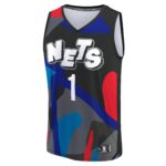 Mikal Bridges Brooklyn Nets Fanatics Youth Fast Break Jersey - Black - City Edition