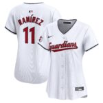 Jose Ramirez Cleveland Guardians  Women's Home Limited Player Jersey - White