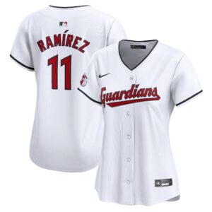 Jose Ramirez Cleveland Guardians  Women's Home Limited Player Jersey - White