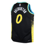 Tyrese Haliburton 0 Indiana Pacers 2023/24 City Edition Swingman YOUTH Jersey - Black