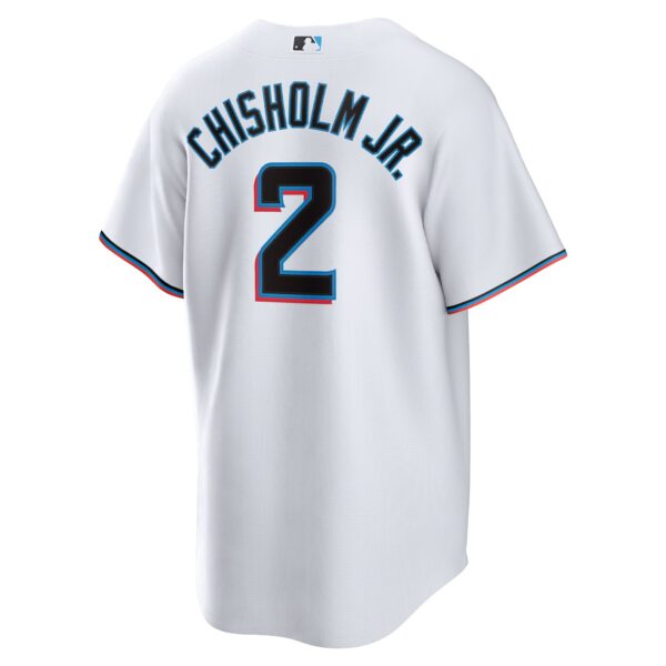 Jazz Chisholm Jr. Miami Marlins  Home Replica Player Jersey - White