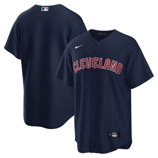 Cleveland Guardians  Alternate Replica Jersey - Navy