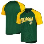Oakland Athletics Stitches Team Raglan Jersey - Green
