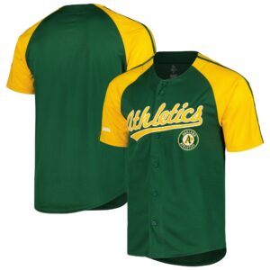 Oakland Athletics Stitches Team Raglan Jersey - Green
