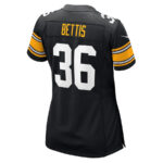 Jerome Bettis 36 Pittsburgh Steelers Women Retired Jersey - Black