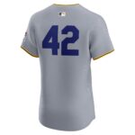 Pittsburgh Pirates  Road 2024 Jackie Robinson Day Elite Jersey - Gray