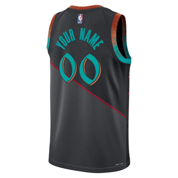 Washington Wizards 2023/24 City Edition Swingman Custom Jersey - Black