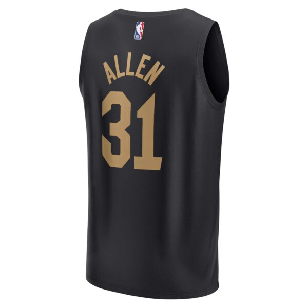 Jarrett Allen Cleveland Cavaliers Fanatics Youth Fast Break Player Jersey - Black - Statement Edition
