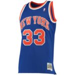 Patrick Ewing New York Knicks Mitchell & Ness 1991/92 Big & Tall Hardwood Classics Swingman Jersey - Blue
