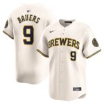 Jake Bauers Milwaukee Brewers  Home Limited Player Jersey - Cream