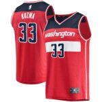 Kyle Kuzma Washington Wizards Fanatics Fast Break Replica Jersey - Icon Edition - Red