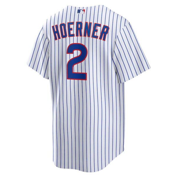 Nico Hoerner 2 Chicago Cubs Men Jersey - White