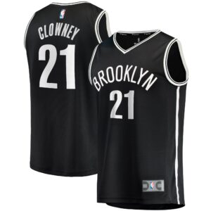 Noah Clowney Brooklyn Nets Fanatics Youth  Fast Break Replica Jersey - Icon Edition - Black