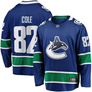 Ian Cole Vancouver Canucks Fanatics Home Breakaway Jersey - Blue