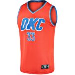 Gordon Hayward Oklahoma City Thunder Fanatics Youth Fast Break Replica Player Jersey - Statement Edition - Orange