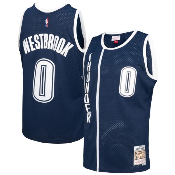 Russell Westbrook Oklahoma City Thunder Mitchell & Ness 2015/16 Swingman Jersey - Blue