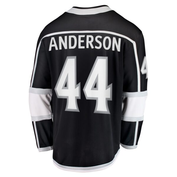 Mikey Anderson Los Angeles Kings Fanatics Home Breakaway Player Jersey - Black