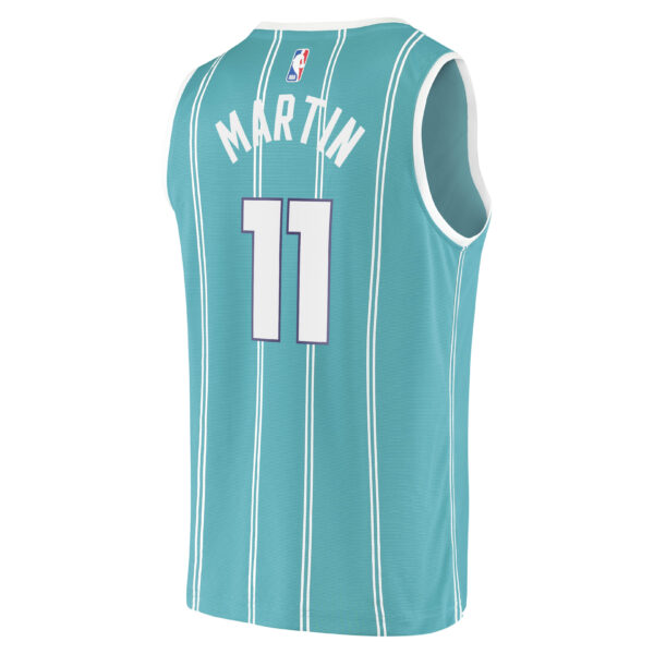 Cody Martin Charlotte Hornets Fanatics Fast Break Replica Jersey - Icon Edition - Teal