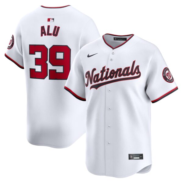 Jake Alu Washington Nationals  Home Limited Player Jersey - White