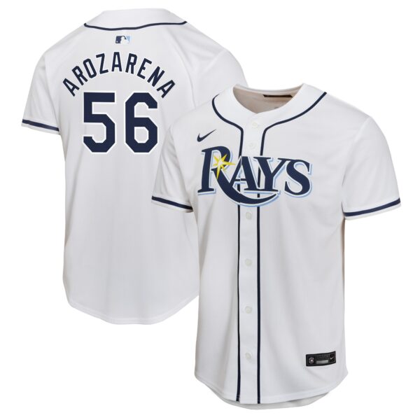 Randy Arozarena Tampa Bay Rays  Youth Home Game Player Jersey - White