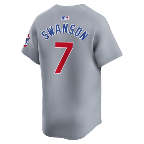 Dansby Swanson Chicago Cubs  Road Limited Player Jerseyu00c2u00a0u00e2u20acu201c Gray