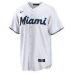 Luis Arraez 3 Miami Marlins Home Men Jersey - White
