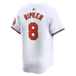 Cal Ripken Jr. 8 Baltimore Orioles Home Limited Player Men Jersey - White