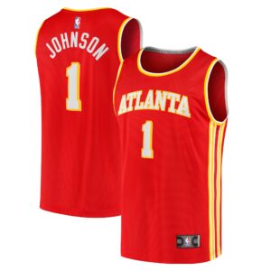 Jalen Johnson Atlanta Hawks Fanatics Youth Fast Break Replica Jersey - Icon Edition - Red