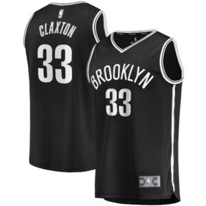 Nicolas Claxton Brooklyn Nets Fanatics Fast Break Player Jersey - Icon Edition - Black