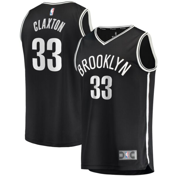 Nicolas Claxton Brooklyn Nets Fanatics Fast Break Player Jersey - Icon Edition - Black