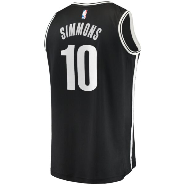 Ben Simmons Brooklyn Nets Fanatics Fast Break Replica Jersey - Icon Edition - Black