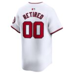 Washington Nationals  Home Limited Pick-A-Player Retired Roster Jersey - White