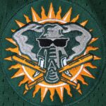 Rickey Henderson Oakland Athletics Mitchell & Ness 1998 Cooperstown Mesh Batting Practice Jersey - Green