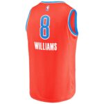 Jalen Williams Oklahoma City Thunder Fanatics Youth Fast Break Replica Player Jersey - Statement Edition - Orange