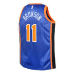 Jalen Brunson 11 New York Knicks 2023/24 City Edition Swingman YOUTH Jersey - Blue