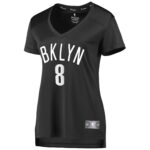 Spencer Dinwiddie Brooklyn Nets Fanatics Women's Fast Break Player Jersey - Statement Edition - Black