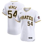 Martin Perez Pittsburgh Pirates  Home Elite Player Jersey - White