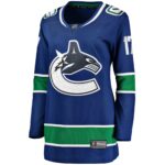 Filip Hronek Vancouver Canucks Women's Fanatics Home Breakaway Jersey - Blue
