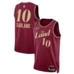 Darius Garland Cleveland Cavaliers  Unisex 2023/24 Swingman Jersey - Wine - City Edition