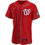 Washington Nationals  Alternate Authentic Team Jersey - Red