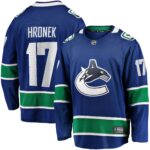Filip Hronek Vancouver Canucks Fanatics Home Breakaway Jersey - Blue