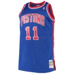 Isaiah Thomas Detroit Pistons Mitchell & Ness 1988/89 Big & Tall Hardwood Classics Swingman Jersey - Royal